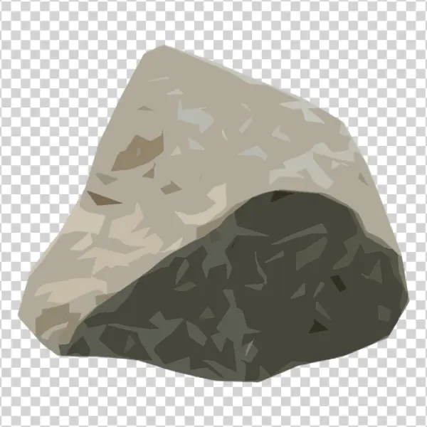 Stone Rock PNG Transparent Background