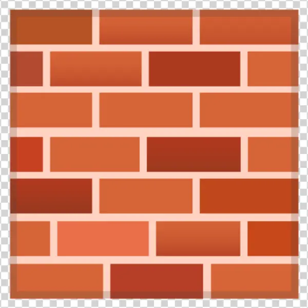 Red Brick Wall Pattern PNG Transparent Background