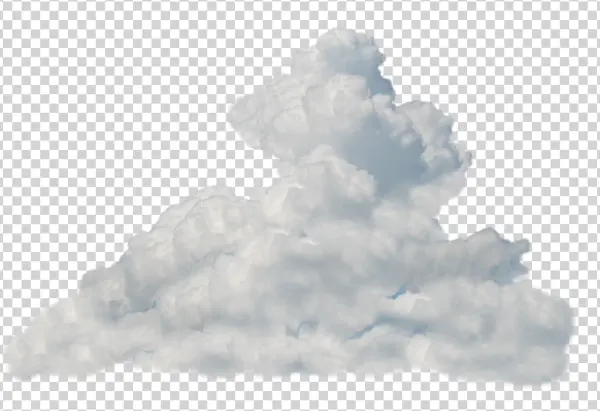 Realistic Cloud PNG Transparent Background
