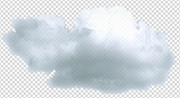 Realistic Cloud PNG Transparent Background