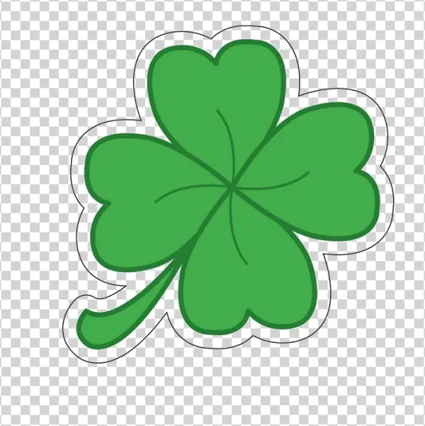 Four Leaf Clover PNG Transparent Background
