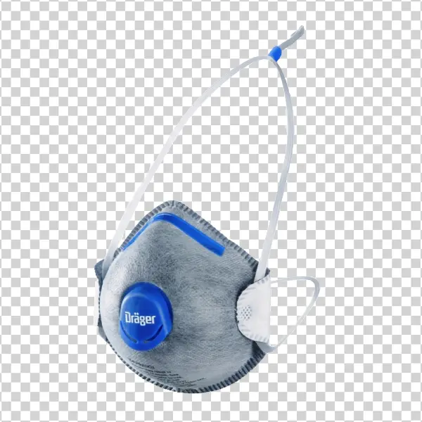 Dräger Respirator Mask FFP2 PNG Transparent
