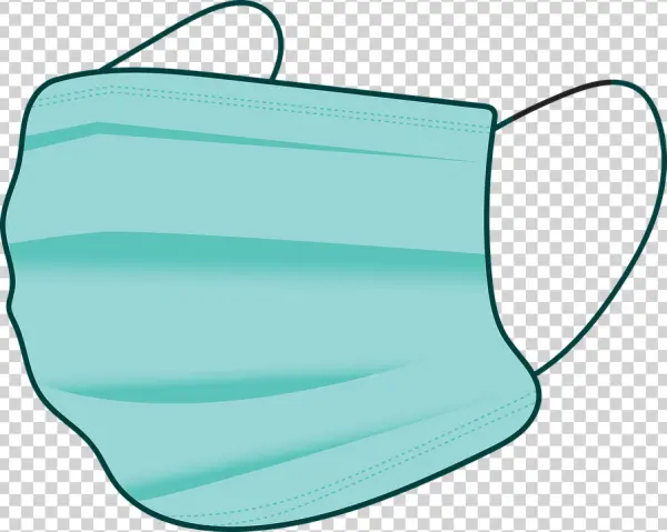 Medical Face Mask PNG Transparent Background