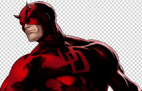 Daredevil Marvel Superhero PNG Transparent