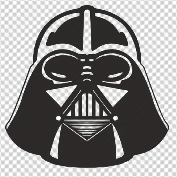 Darth Vader Helmet Icon Transparent Background