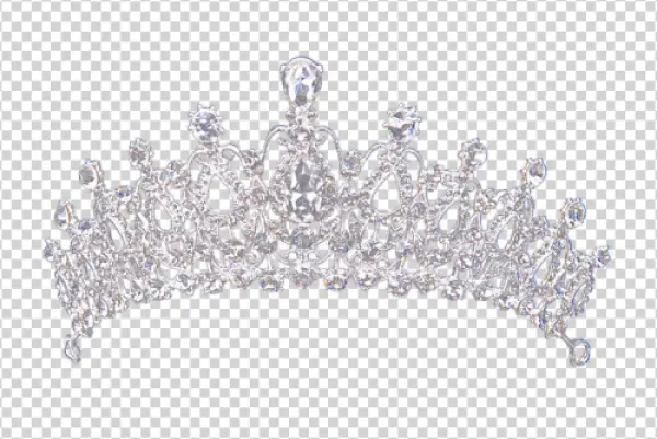 Diamond Tiara Crown PNG Transparent Background
