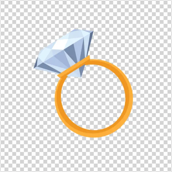 Diamond Ring PNG Transparent