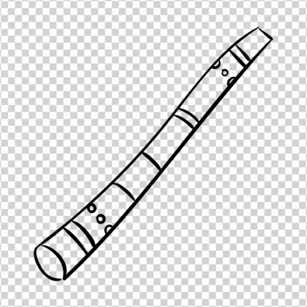 Syringe Line Art Icon Transparent Background