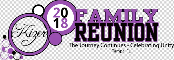 Family Reunion 2018 Event Text PNG