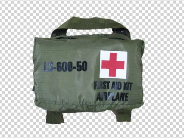 Airplane First Aid Kit PNG Transparent Background