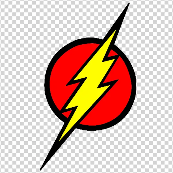 The Flash Logo PNG Transparent Background