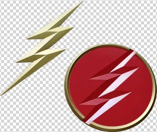 The Flash Lightning Bolt Logos PNG Transparent