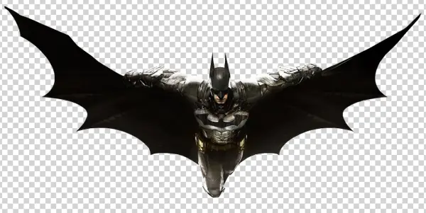 Batman Gliding Transparent PNG