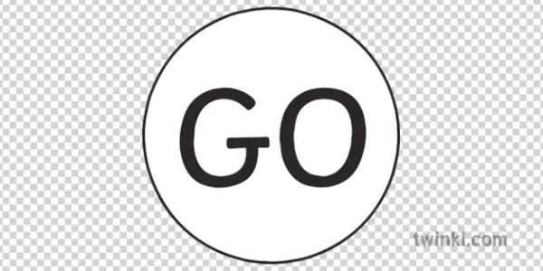 GO Button Icon Transparent PNG