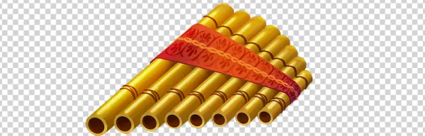 Pan Flute PNG Transparent Background