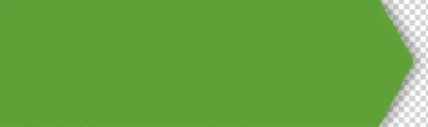 Green Arrow Banner PNG Transparent Background