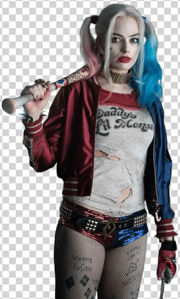 Harley Quinn Suicide Squad PNG Transparent Background