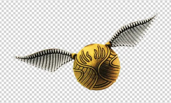 Golden Snitch Harry Potter PNG Transparent