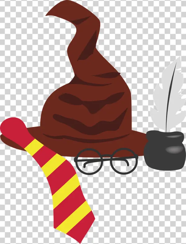 Harry Potter Wizard Items PNG Transparent Background