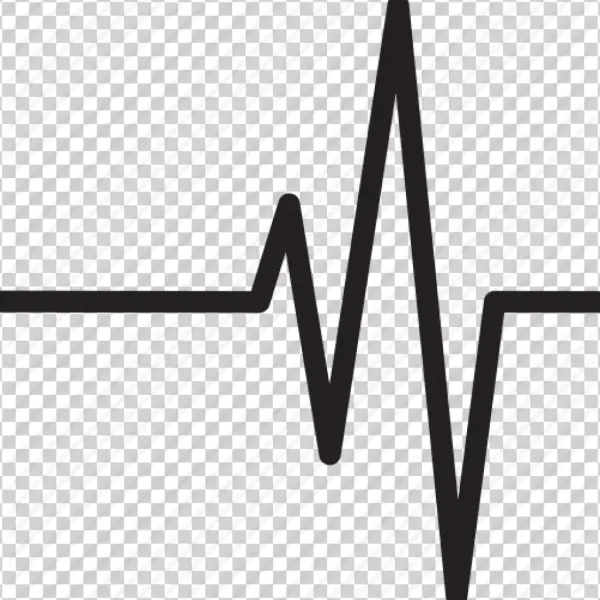 Heartbeat Pulse Line Icon PNG