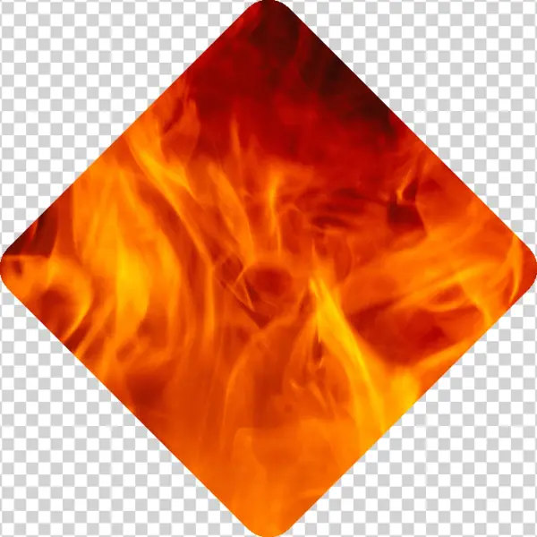 Realistic Fire Flames PNG Transparent Background