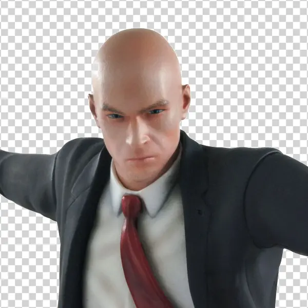 Agent 47 Hitman Character PNG Transparent Background