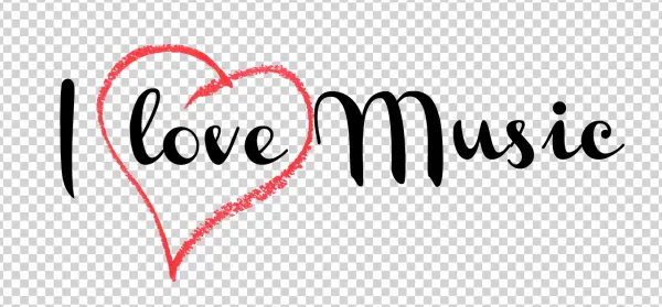 Red Chalk Heart Outline Transparent PNG