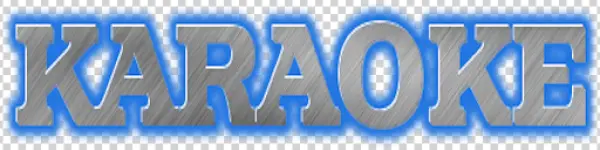 KARAOKE Text Logo PNG Transparent Background