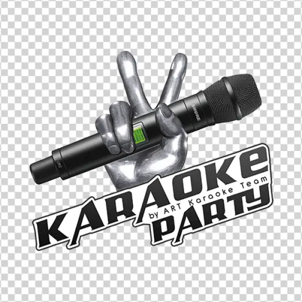 Karaoke Party Microphone Hand PNG Transparent