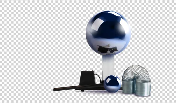 Physics Lab Equipment and Slinky Transparent PNG