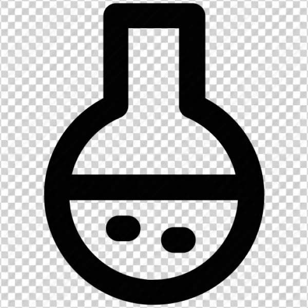 Science Lab Flask Icon PNG Transparent Background