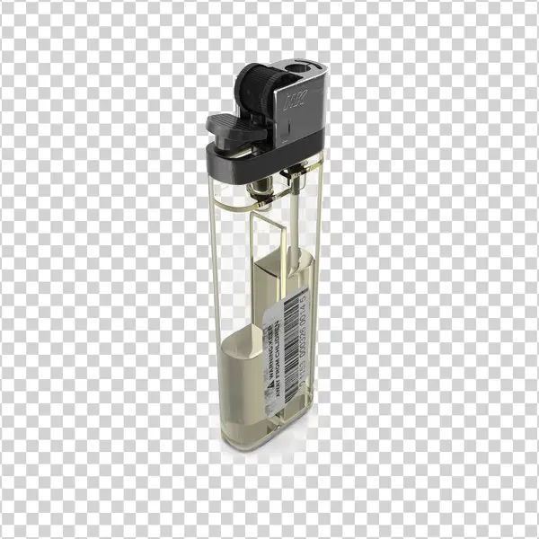Clear Disposable Lighter PNG Transparent Background