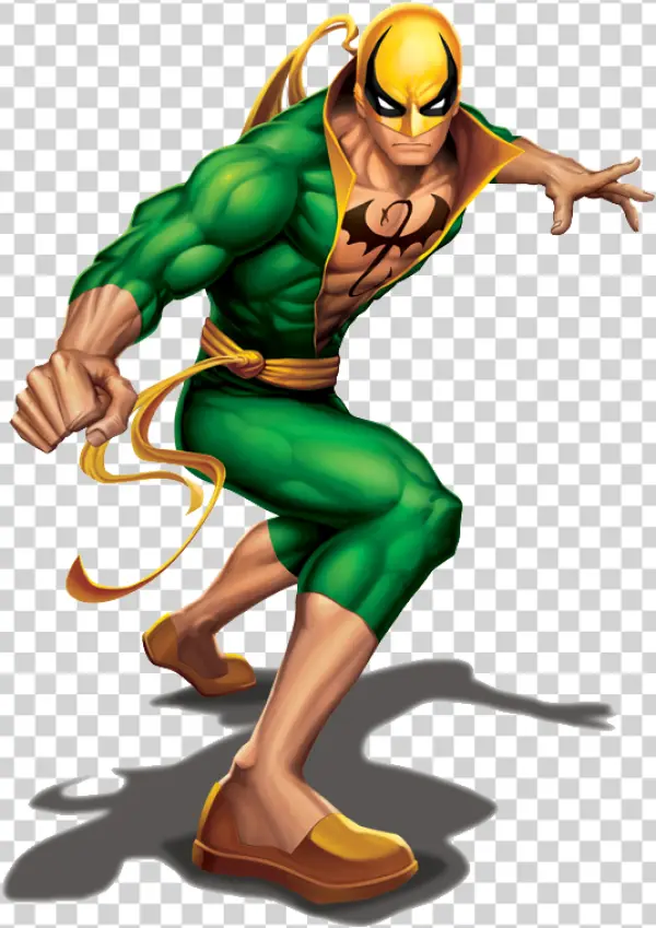 Iron Fist Marvel Superhero PNG Transparent