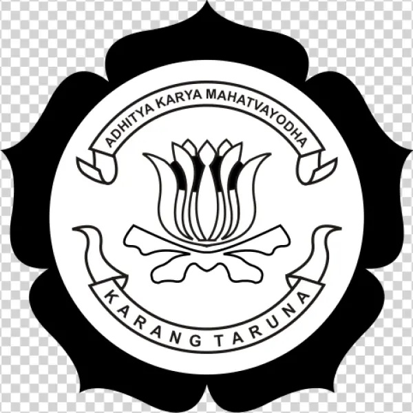 Karang Taruna Logo PNG Transparent Background