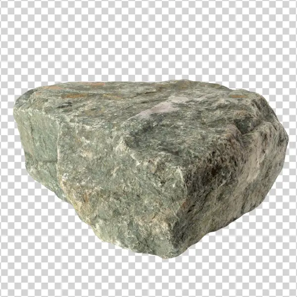 Natural Grey Rock PNG Transparent Background