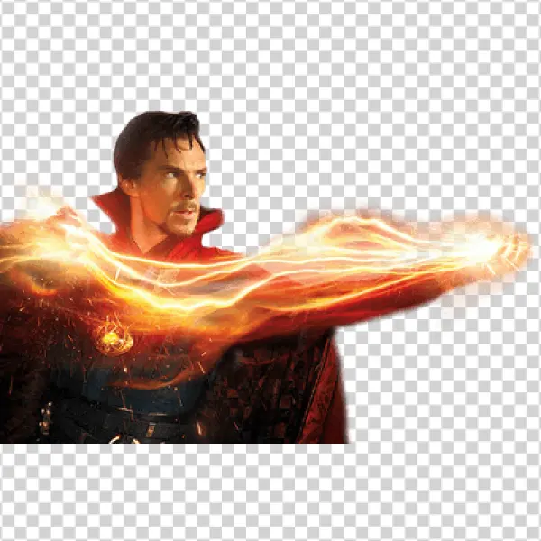Doctor Strange Casting Magic Spell PNG Transparent