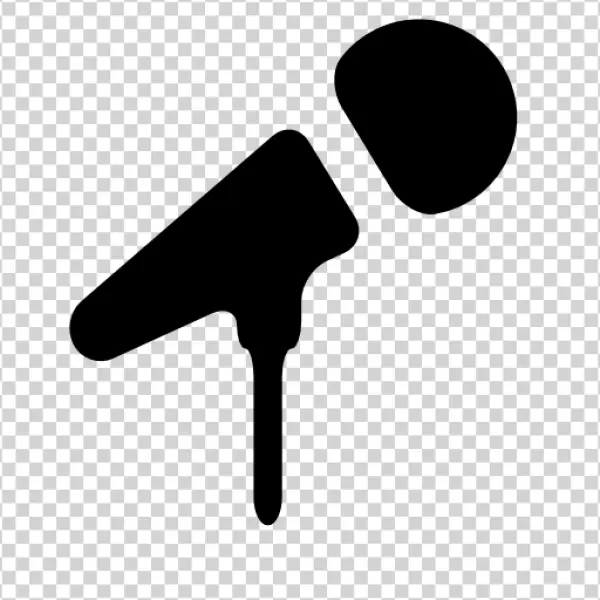Solid Black Color Block PNG