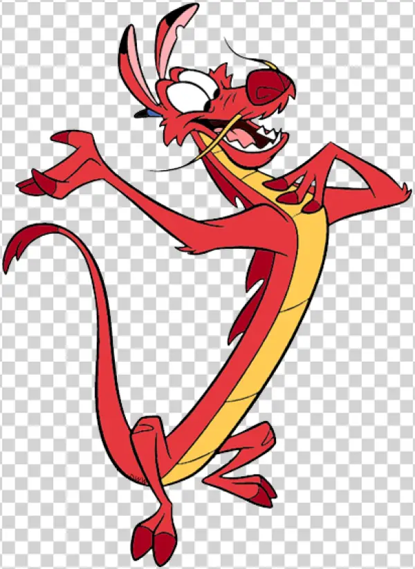Mushu Dragon Mulan Transparent PNG