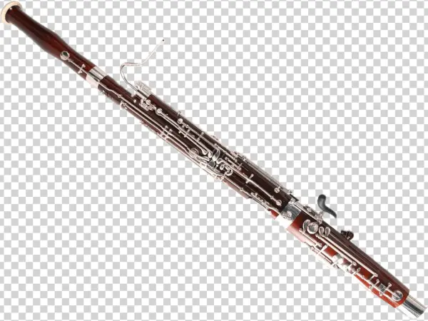 Bassoon Musical Instrument PNG Transparent Background
