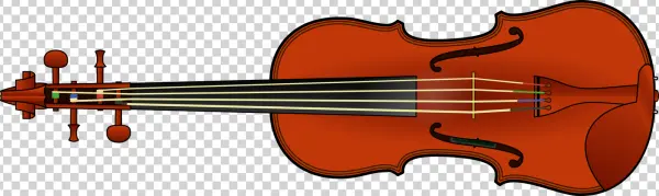 Violin Musical Instrument PNG Transparent Background
