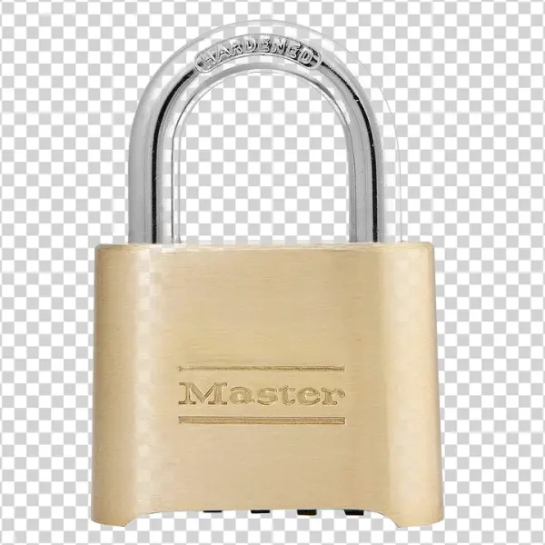Master Lock Padlock PNG Transparent Background