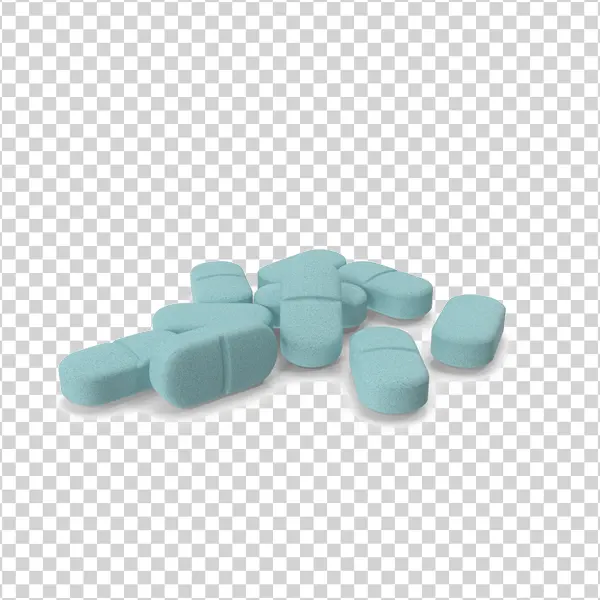 Blue Pills PNG Transparent Background