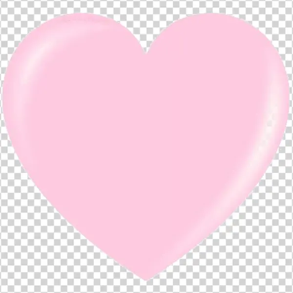 Pink Heart PNG Transparent Background
