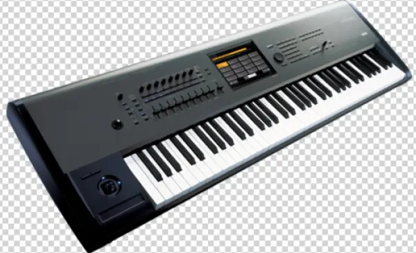 Professional Music Keyboard Synthesizer PNG