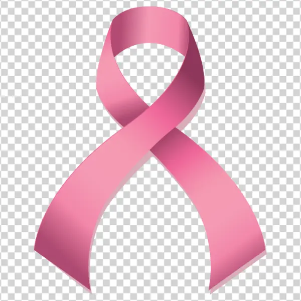 Pink Ribbon Breast Cancer Awareness PNG