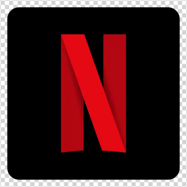 Netflix N Logo Transparent Background PNG