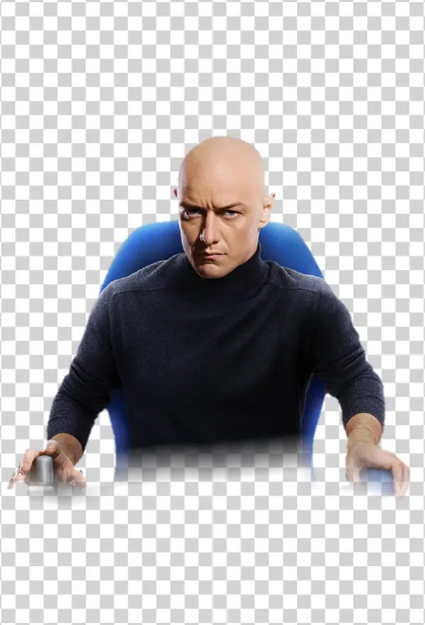 James McAvoy as Professor X PNG Transparent