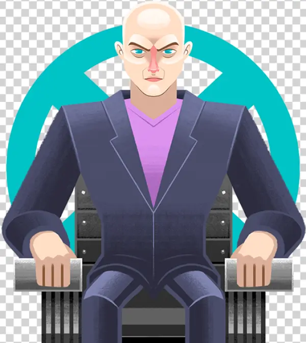 Mastermind Character Illustration PNG