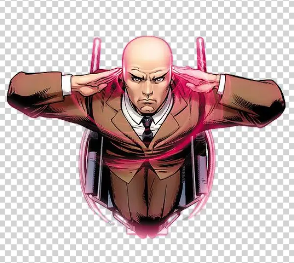 Professor X Telepathy Hoverchair PNG
