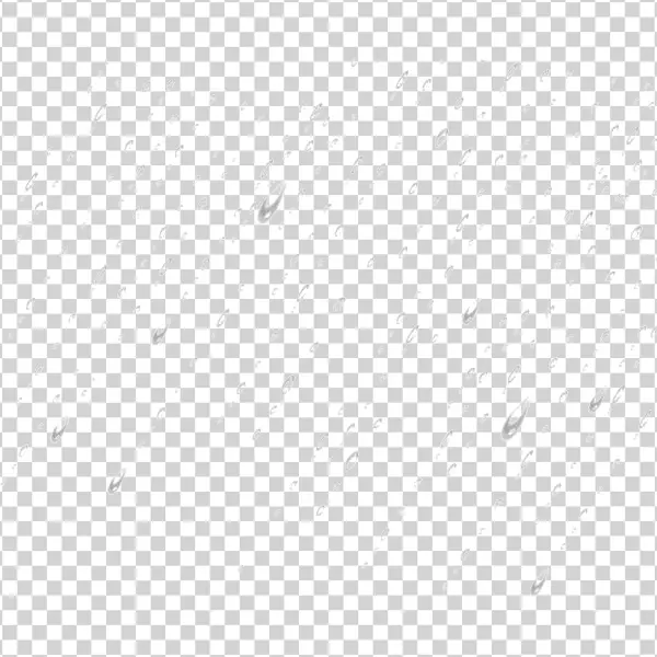 Falling Raindrops Overlay PNG Transparent Background